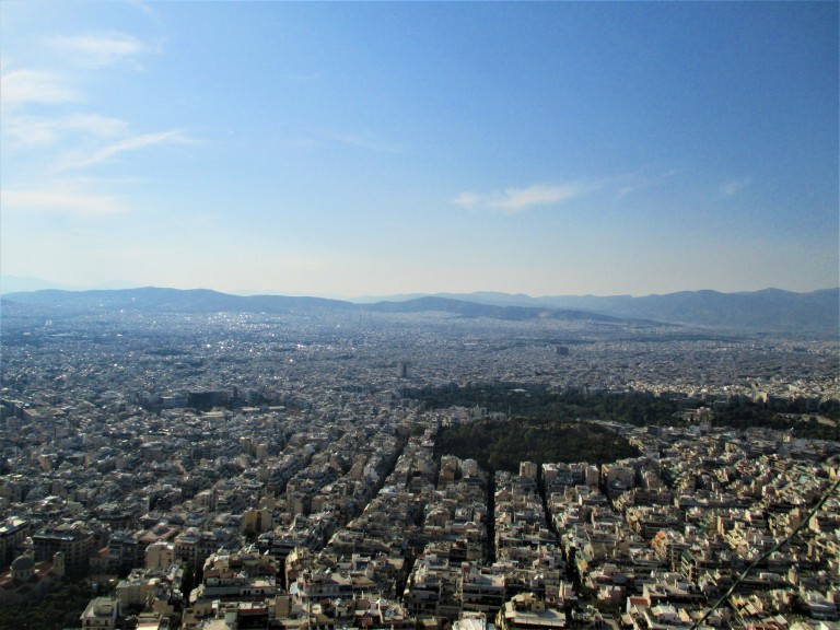 Athens from Lycabettes Hill